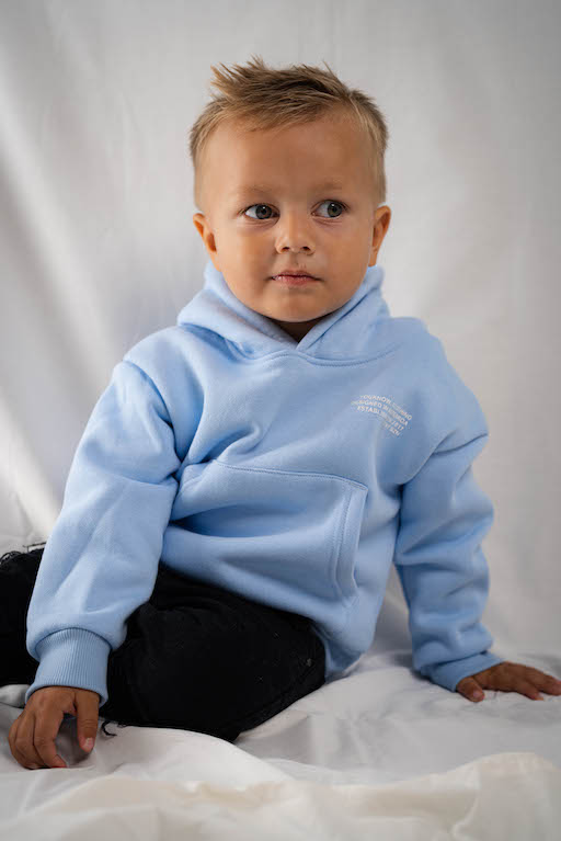 product image  KIDS COSYSZN HOODIE | BABY BLUE