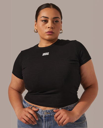 Baby Tee | Black