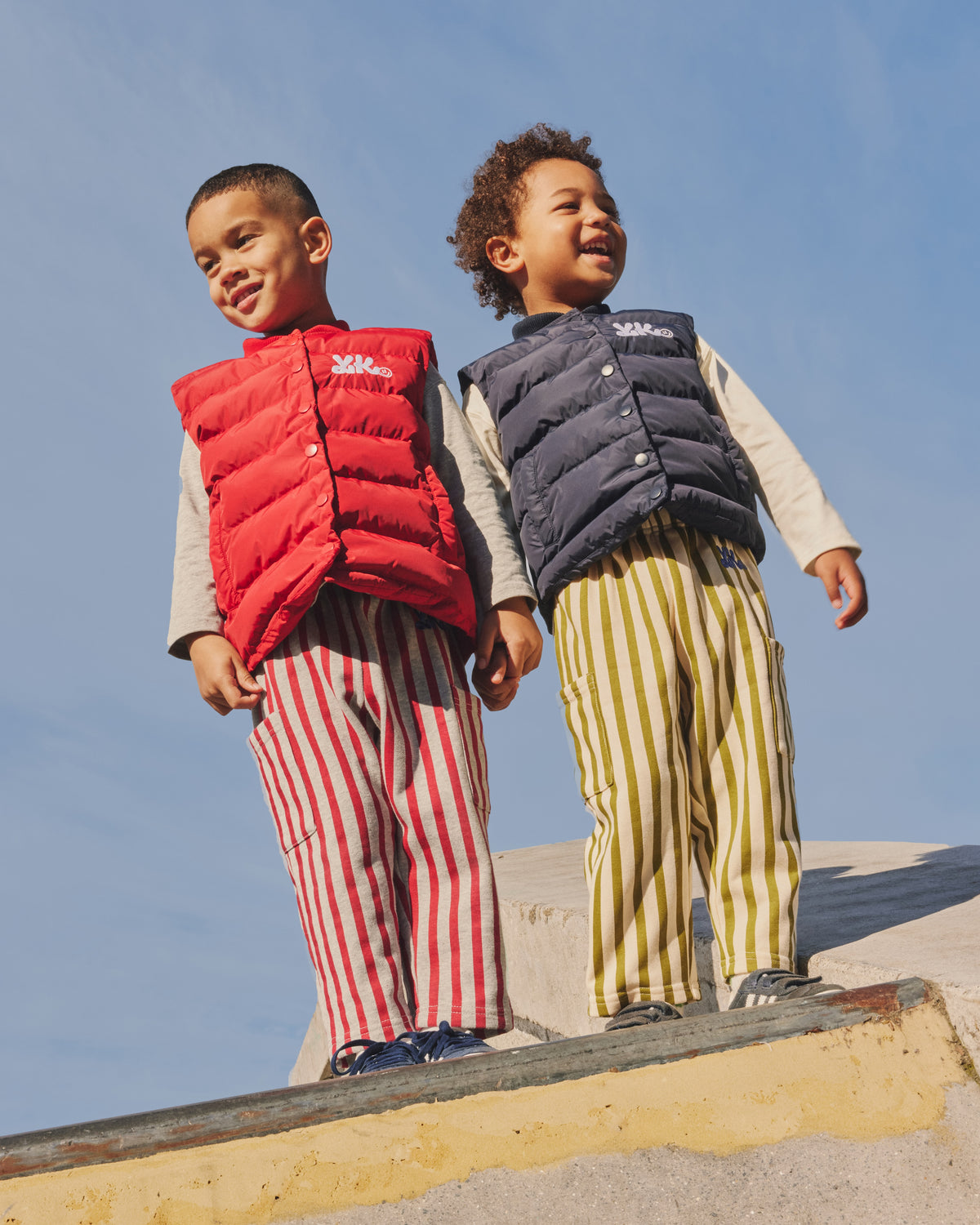 KIDS PUFFER VEST | NAVY