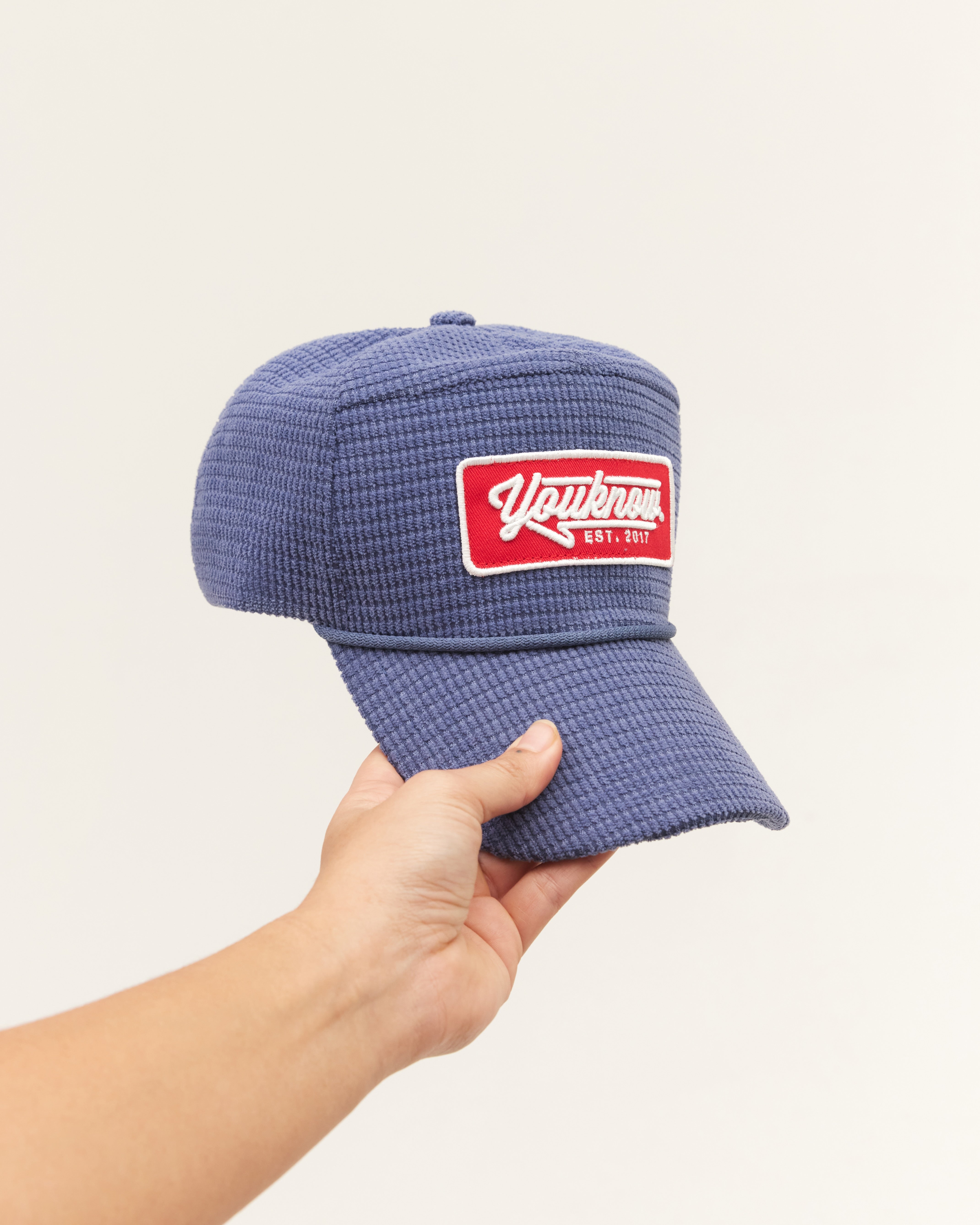 YK CORDUROY HAT | BLUE