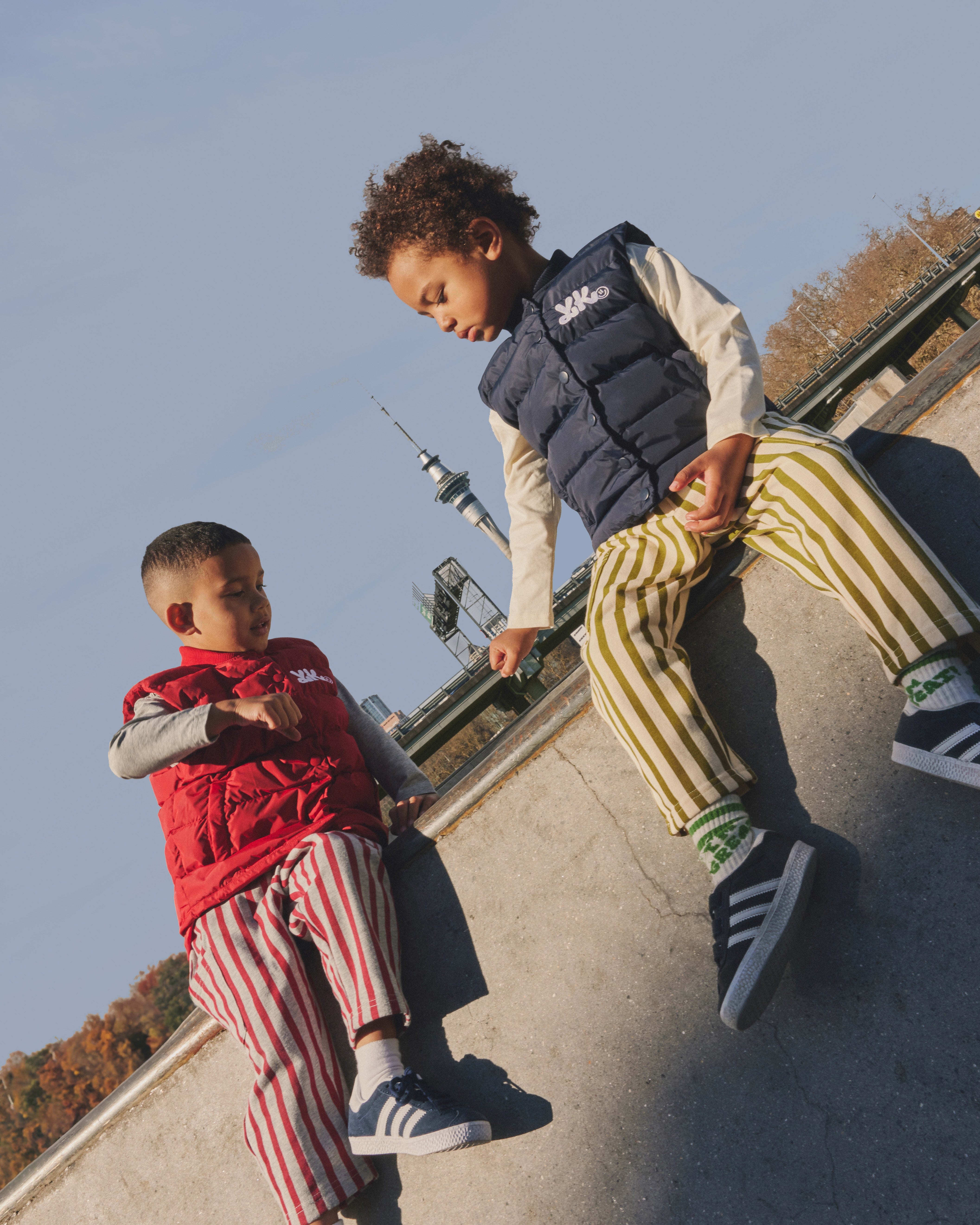 KIDS PUFFER VEST | NAVY