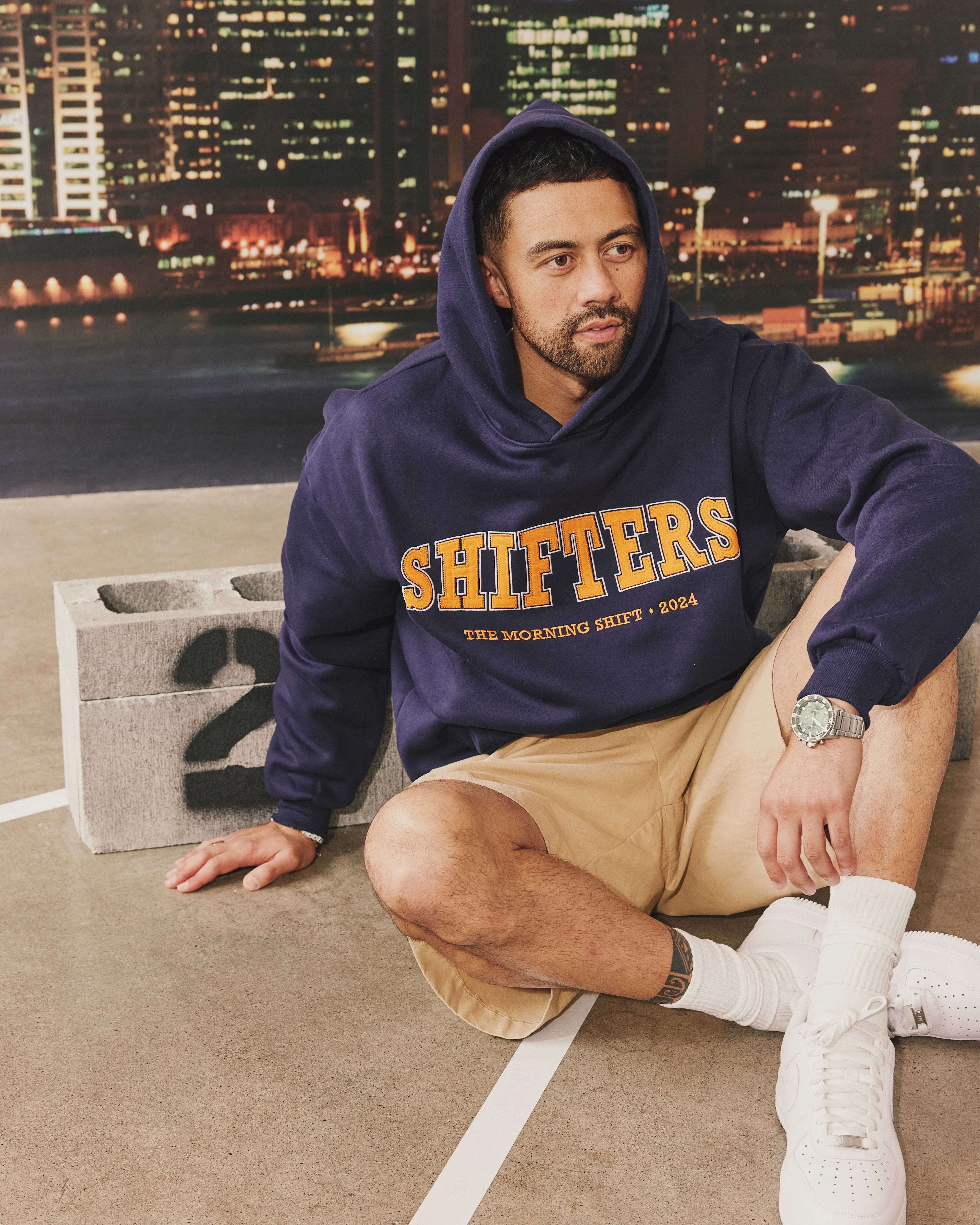 THE SHIFTERS HOODIE | NAVY