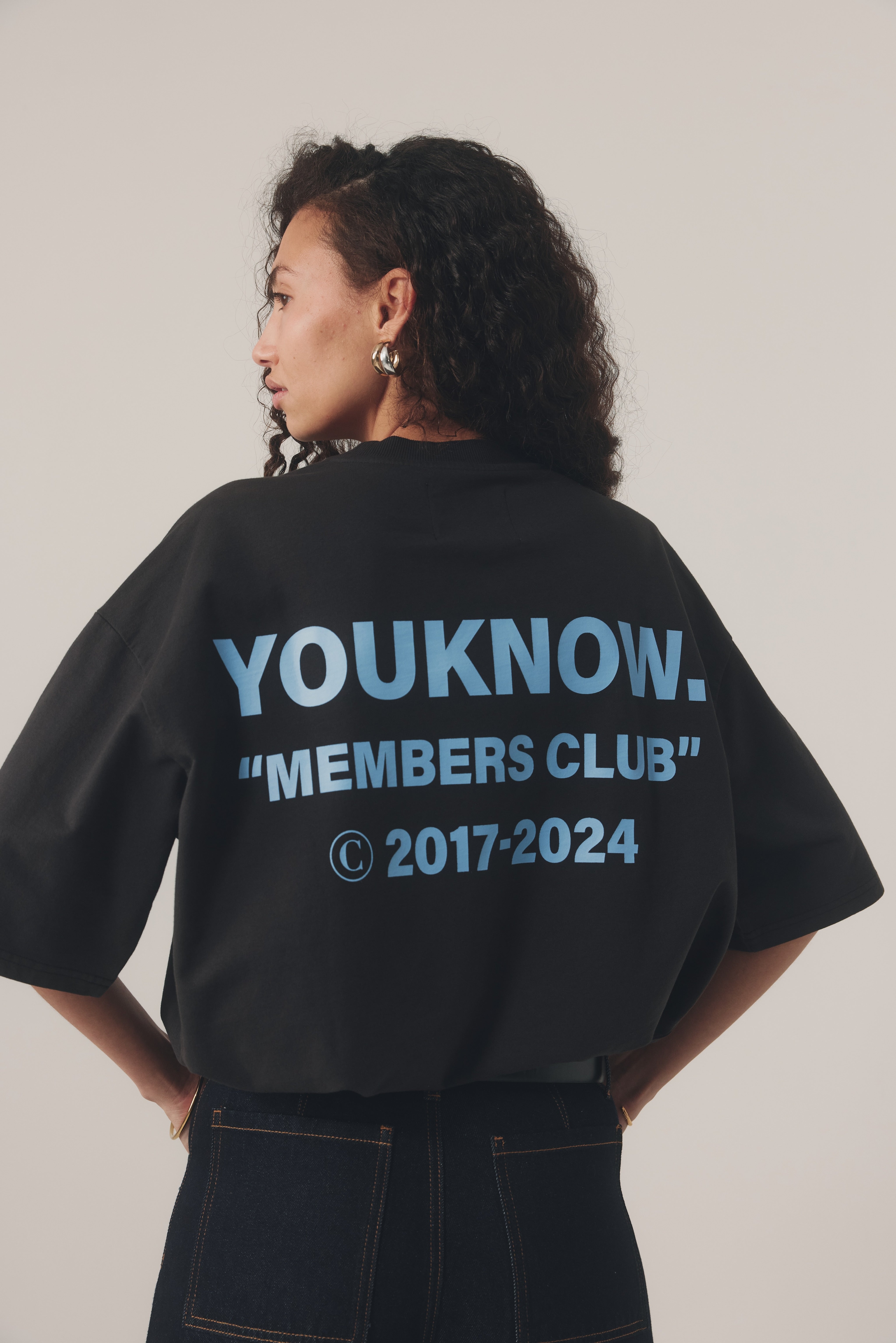 MEMBERS CLUB TEE V2 | BLACK