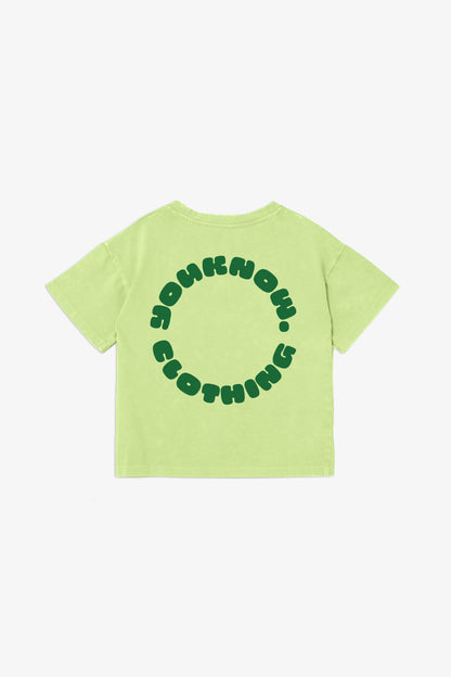 KIDS CIRCLE TEE | LIME