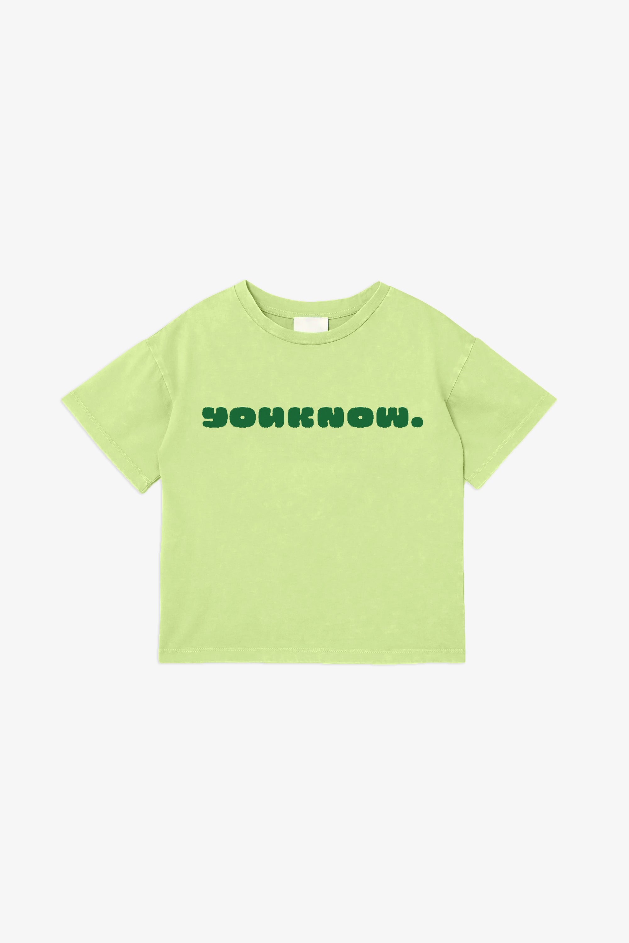 KIDS CIRCLE TEE | LIME