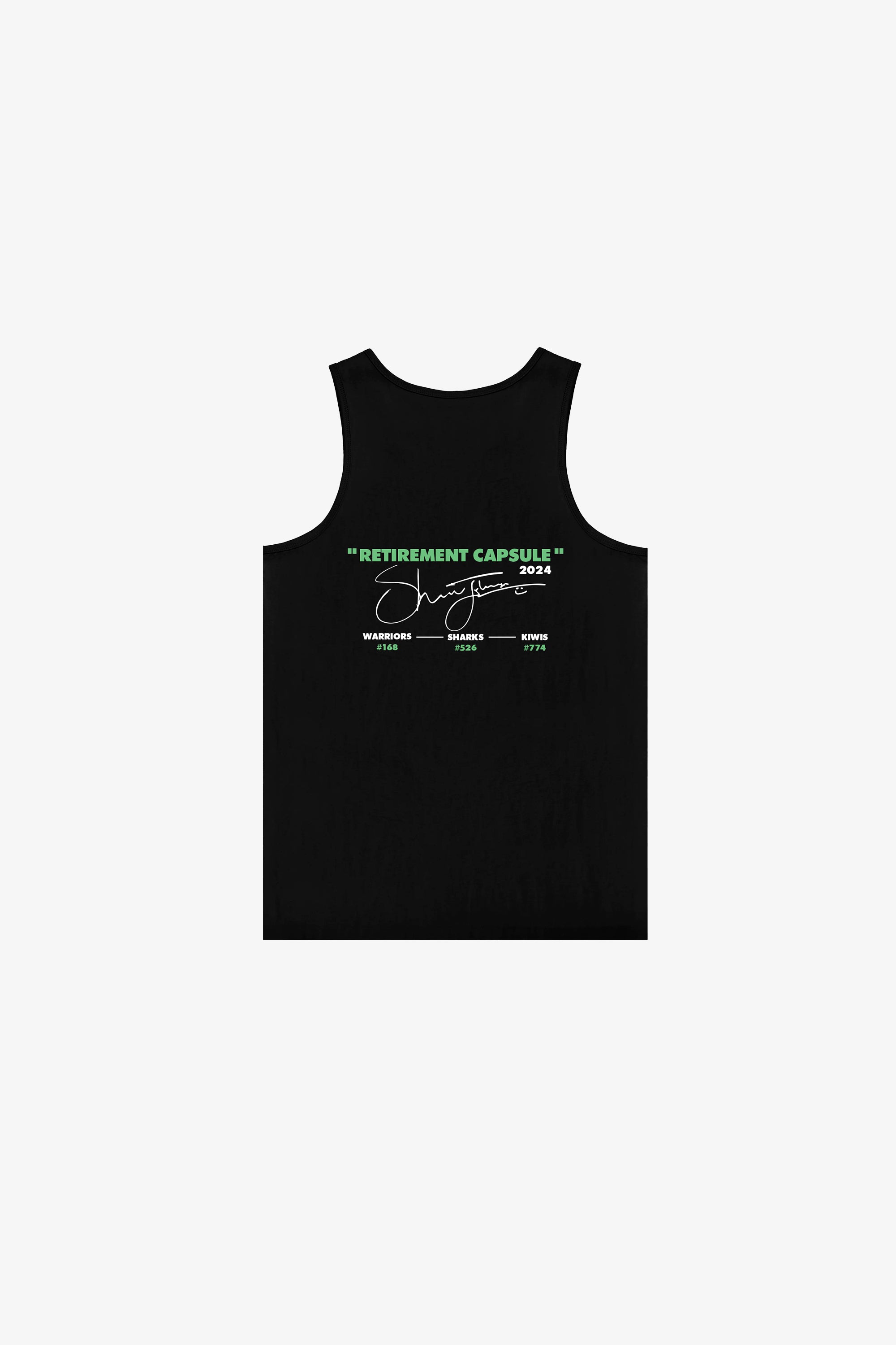 SJ x YK Singlet | BLACK