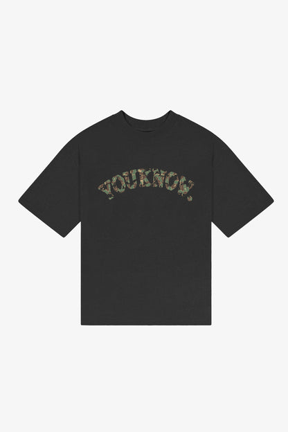 CAMO TEE | BLACK