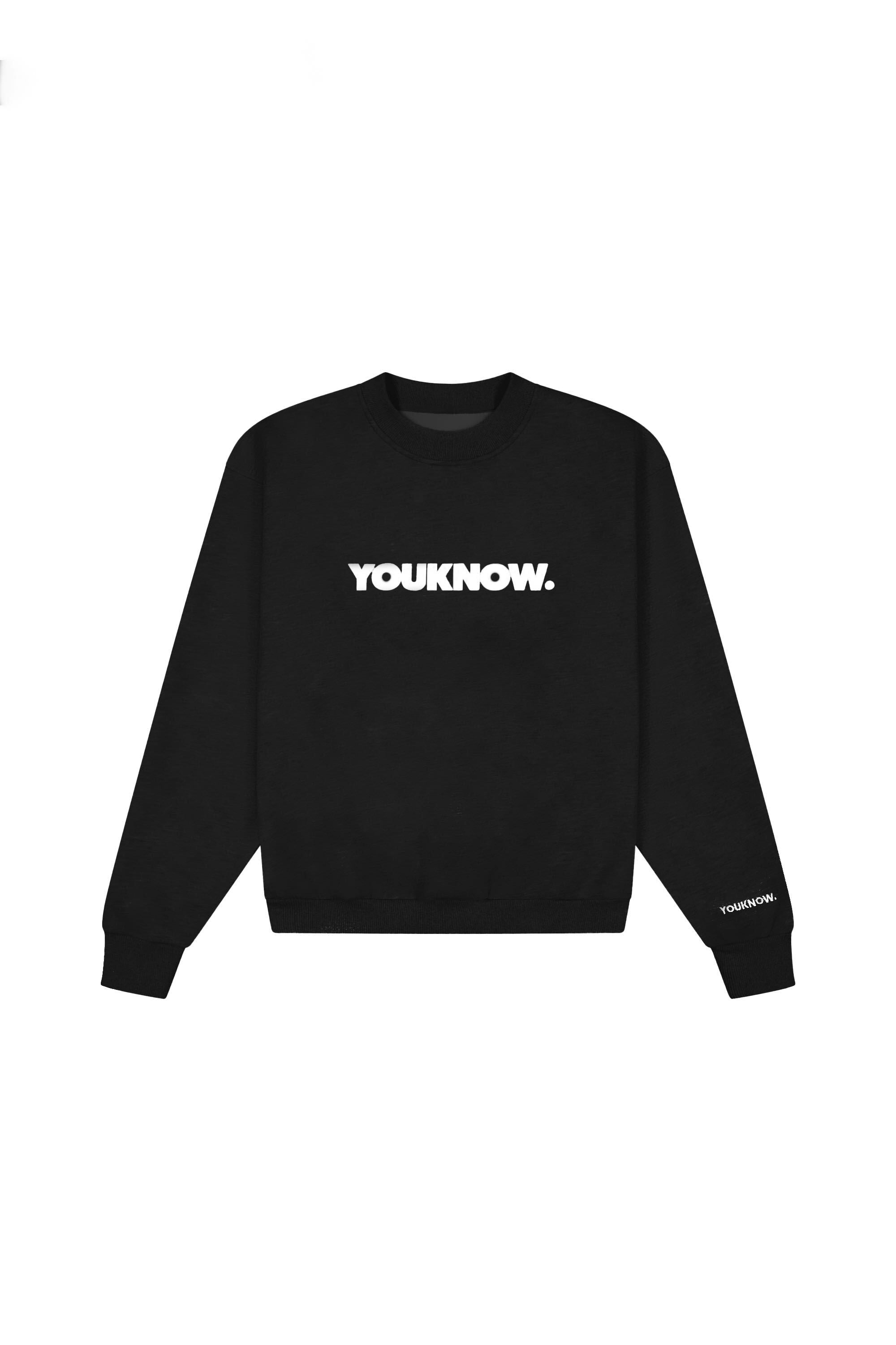 Block Crewneck | Black