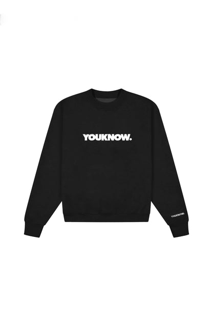 Block Crewneck | Black