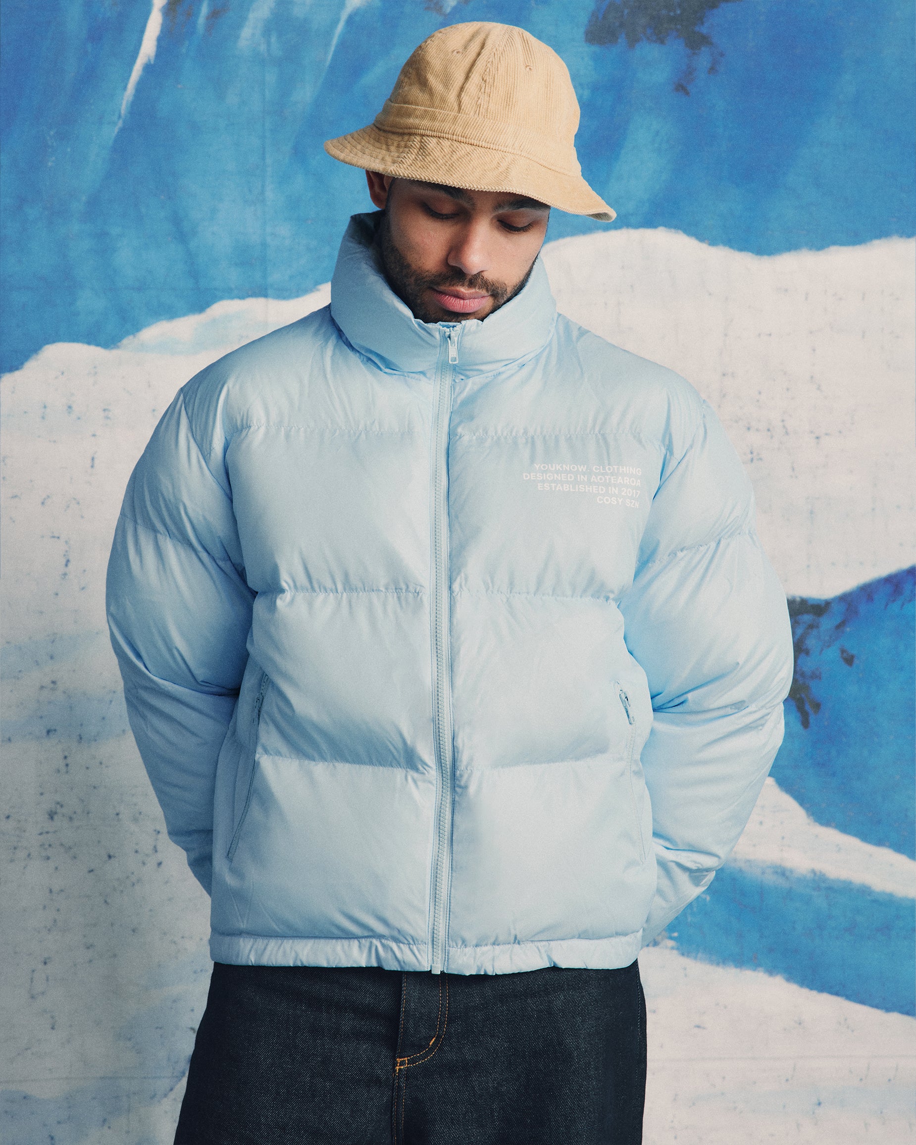 product image  PUFFER JACKET | Baby Blue