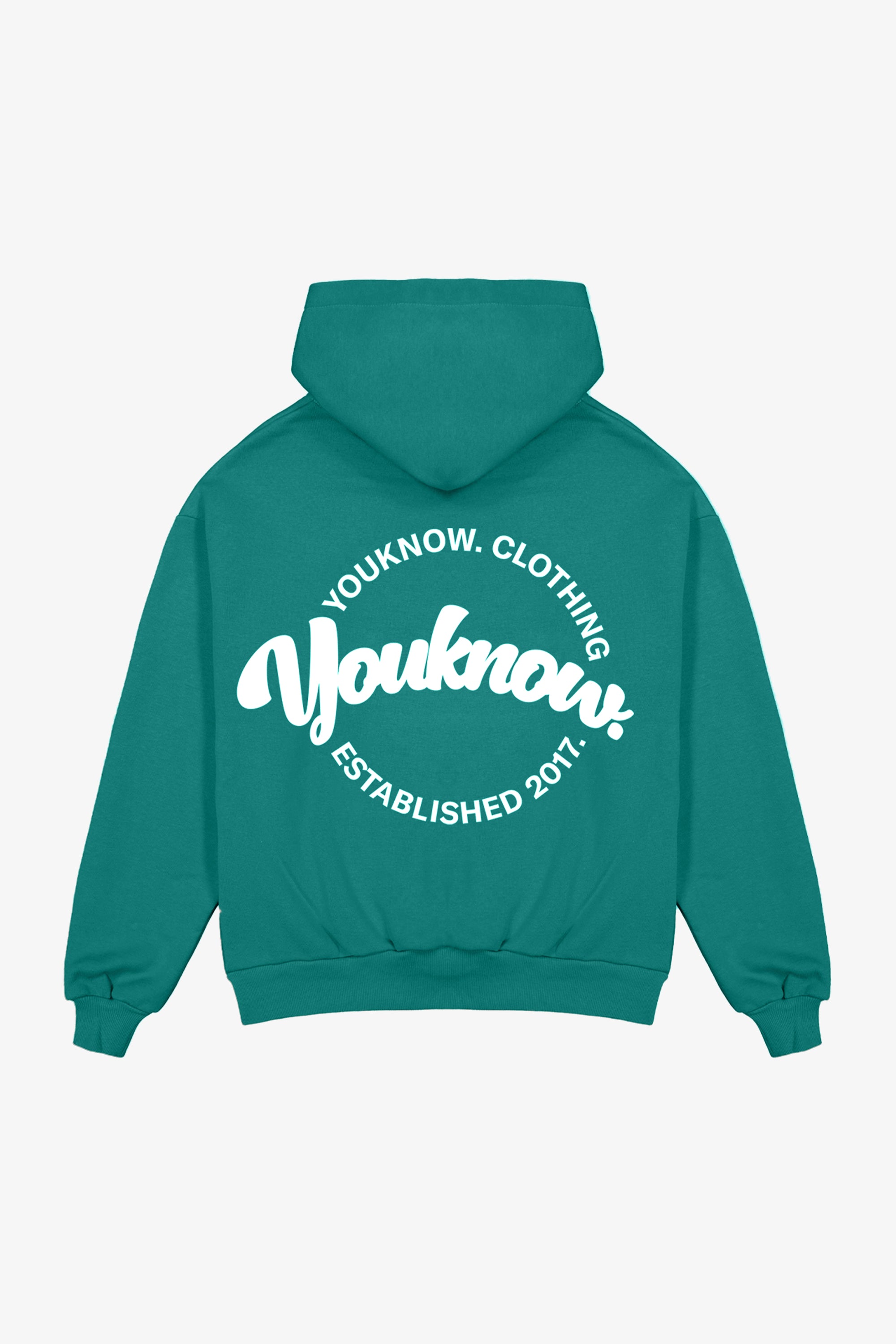 product image  EMERALD GREEN | CIRCLE HOODIE