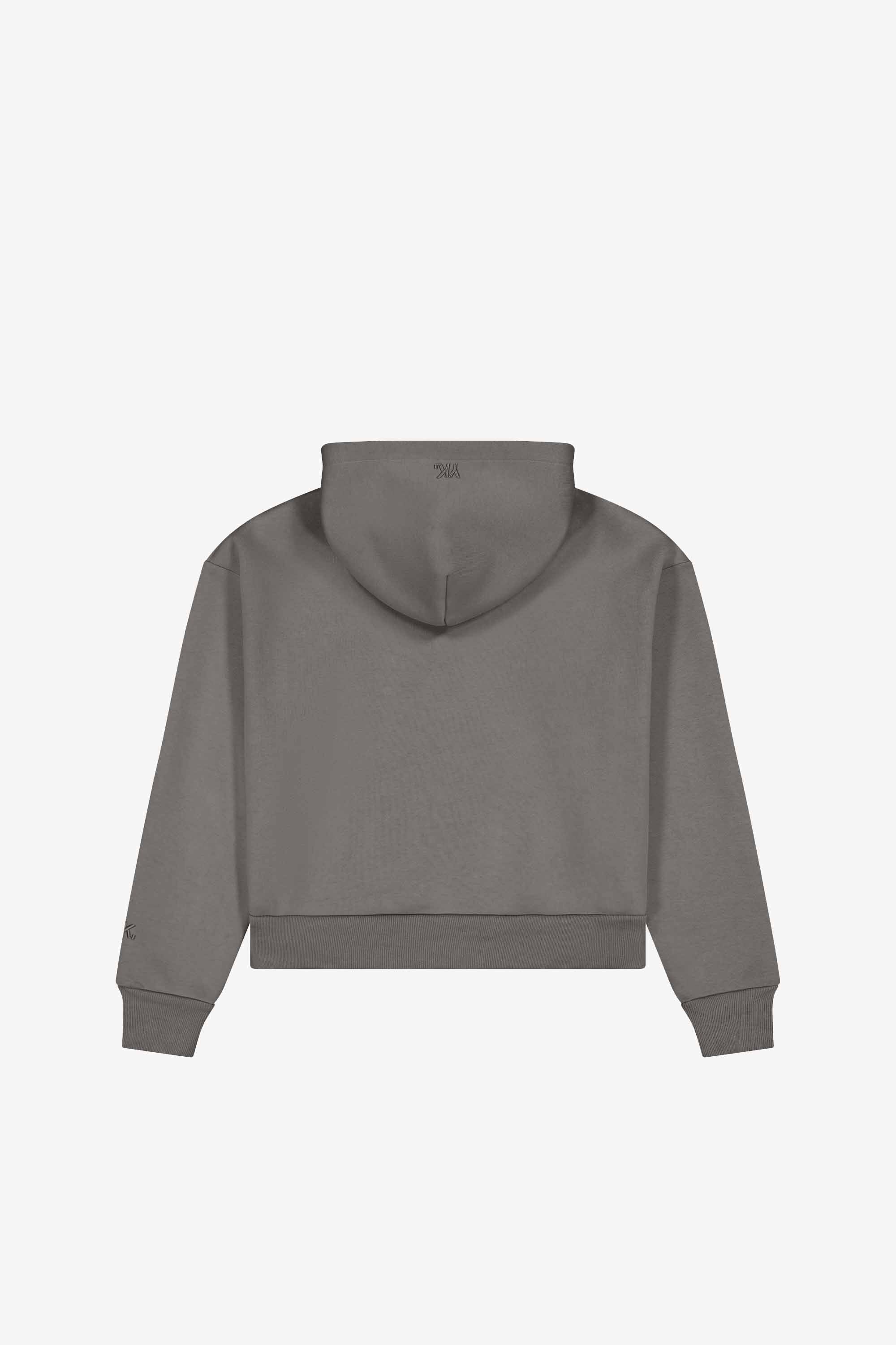 NOTHING ZIP HOODIE | CONCRETE