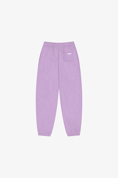 BLOCK CUFFED SWEATPANTS | LILAC