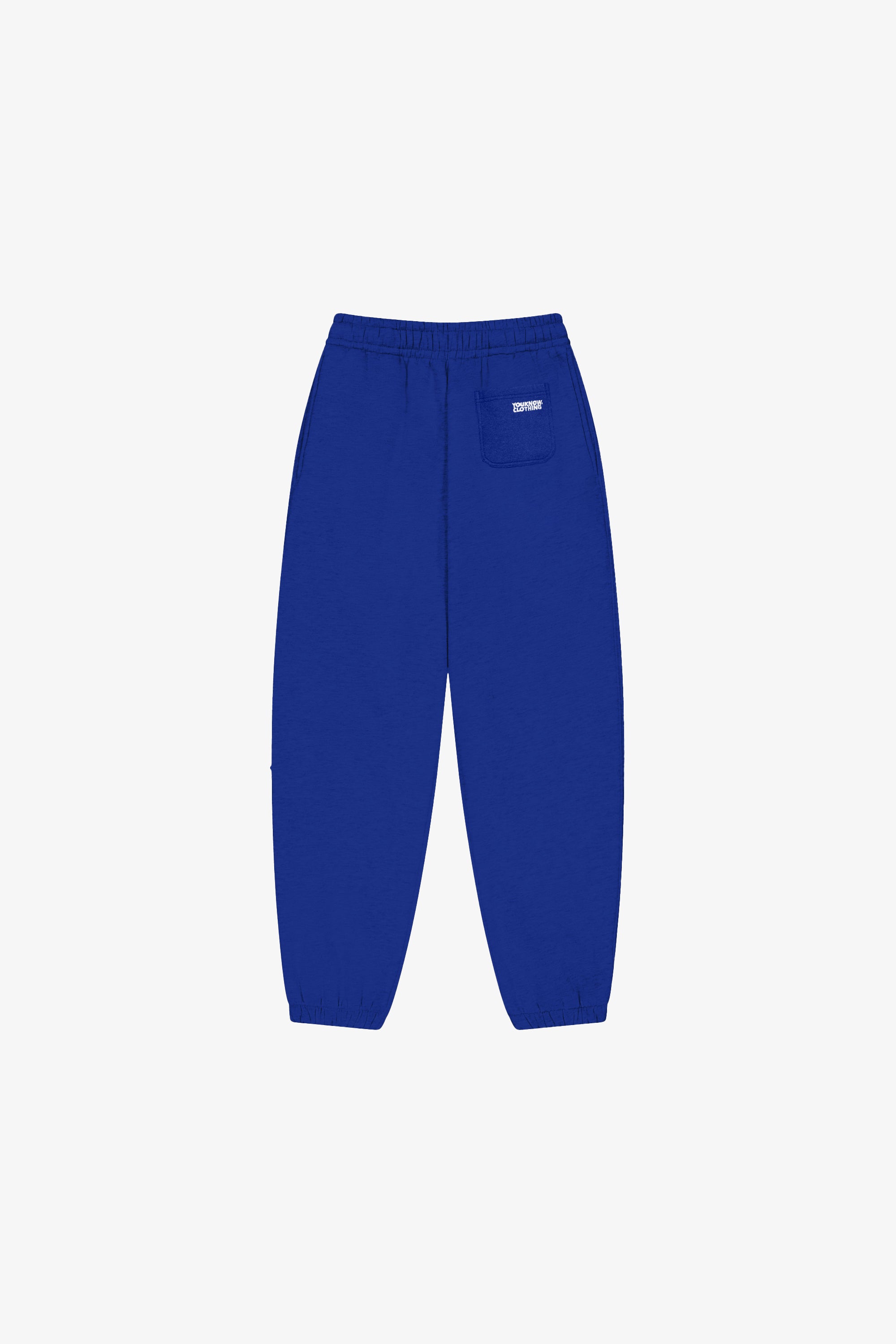 BLOCK CUFFED SWEATPANTS | Blue