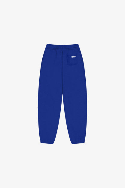 BLOCK CUFFED SWEATPANTS | Blue