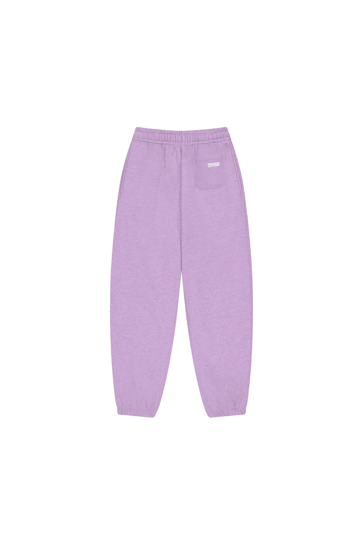 BLOCK CUFFED SWEATPANTS | LILAC