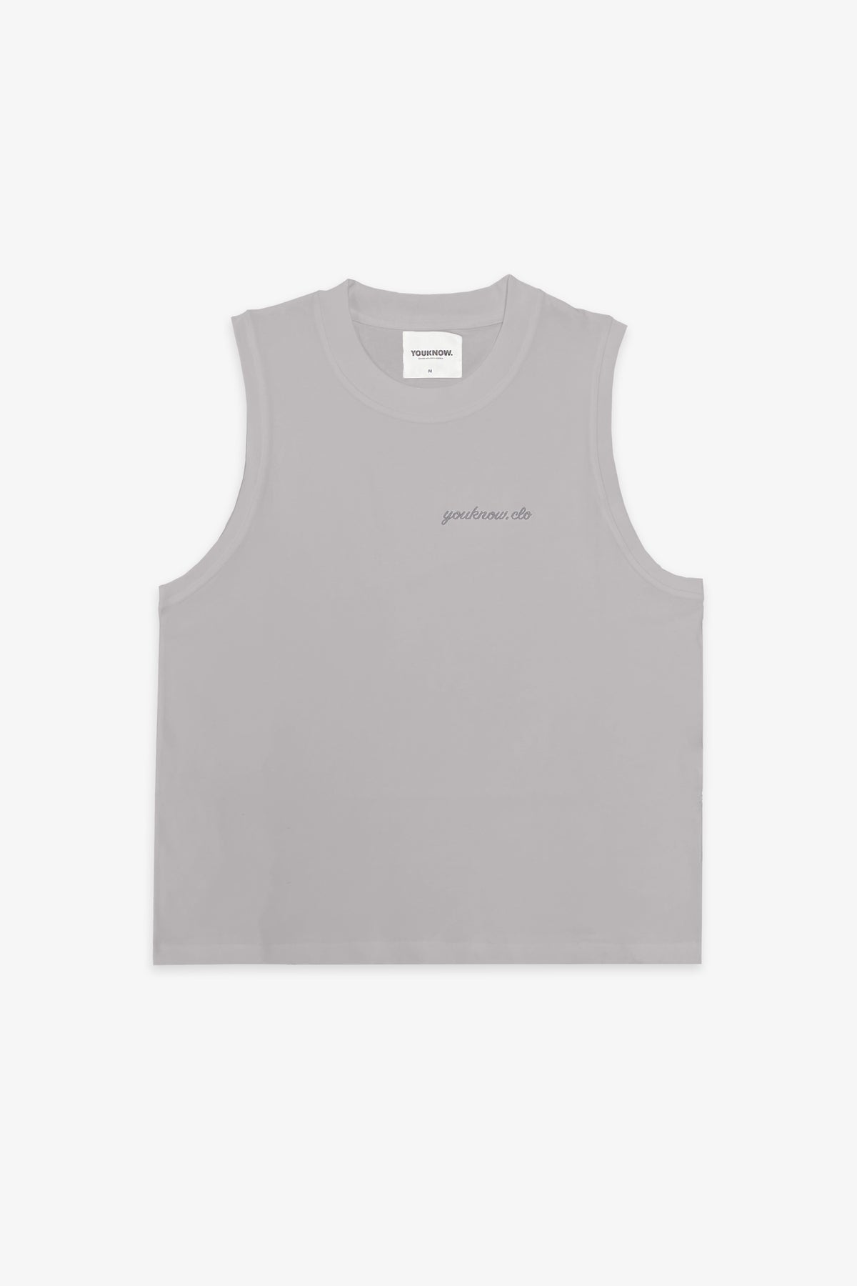 STRUCTURED SINGLET - DOVE GREY