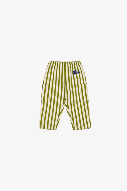 KIDS UNIFORM PANT | STRIPE | GREEN