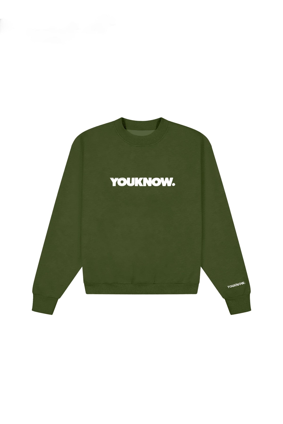 BLOCK CREWNECK | GREEN