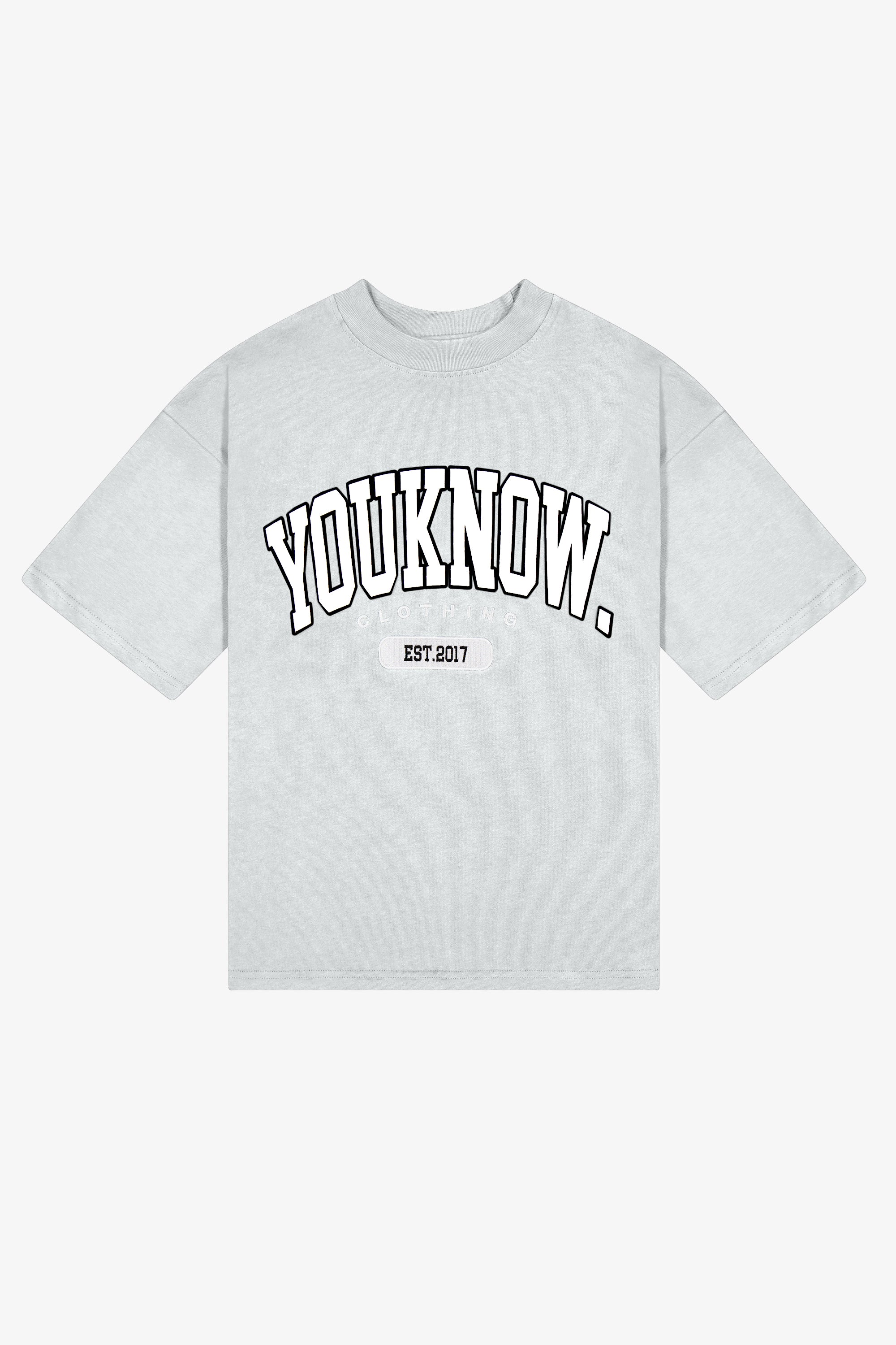 COLLEGE TEE | GREY