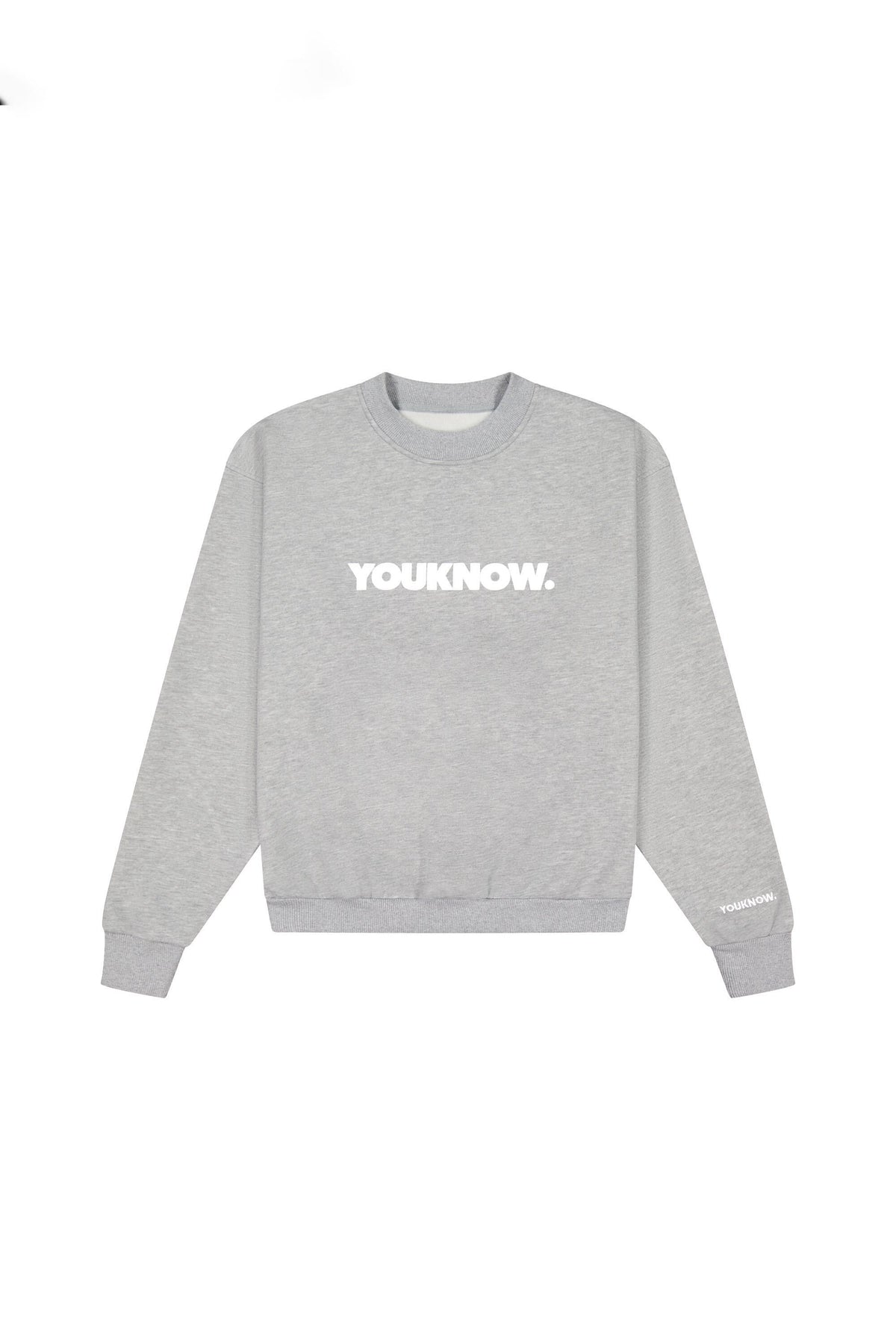 BLOCK CREWNECK | GREY