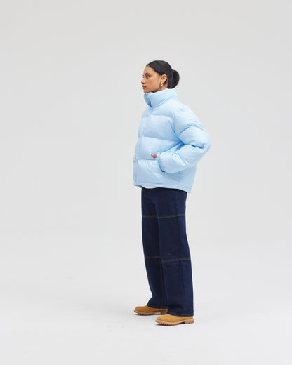 Puffer Jacket | Baby Blue