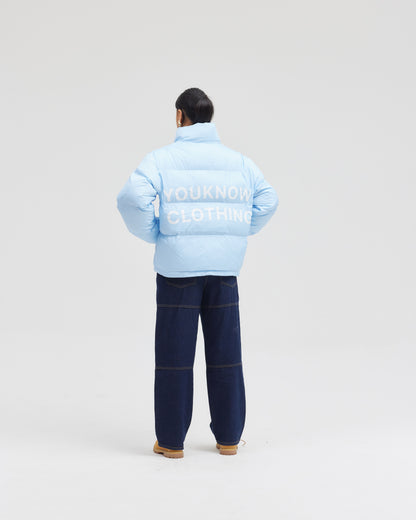 Puffer Jacket | Baby Blue