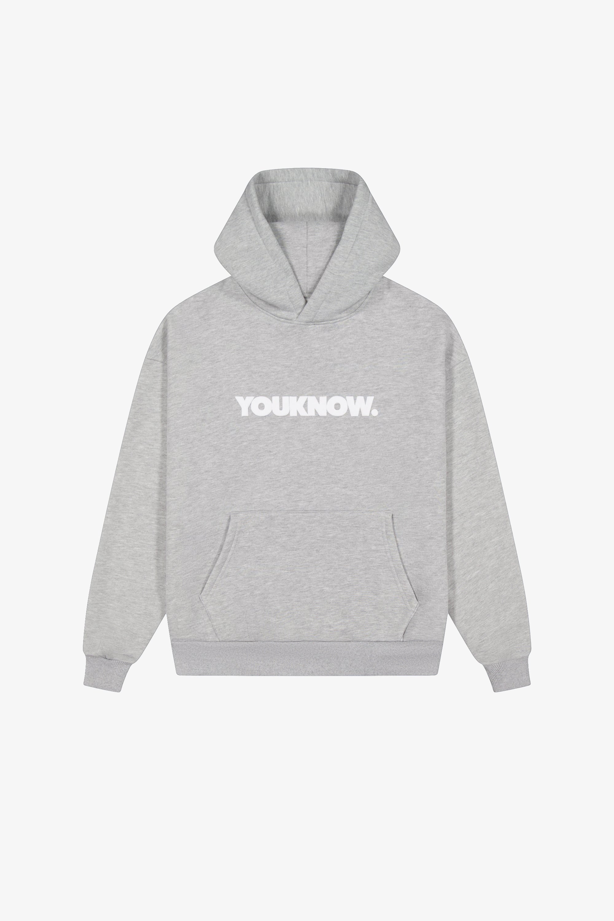 BLOCK HOODIE | GREY