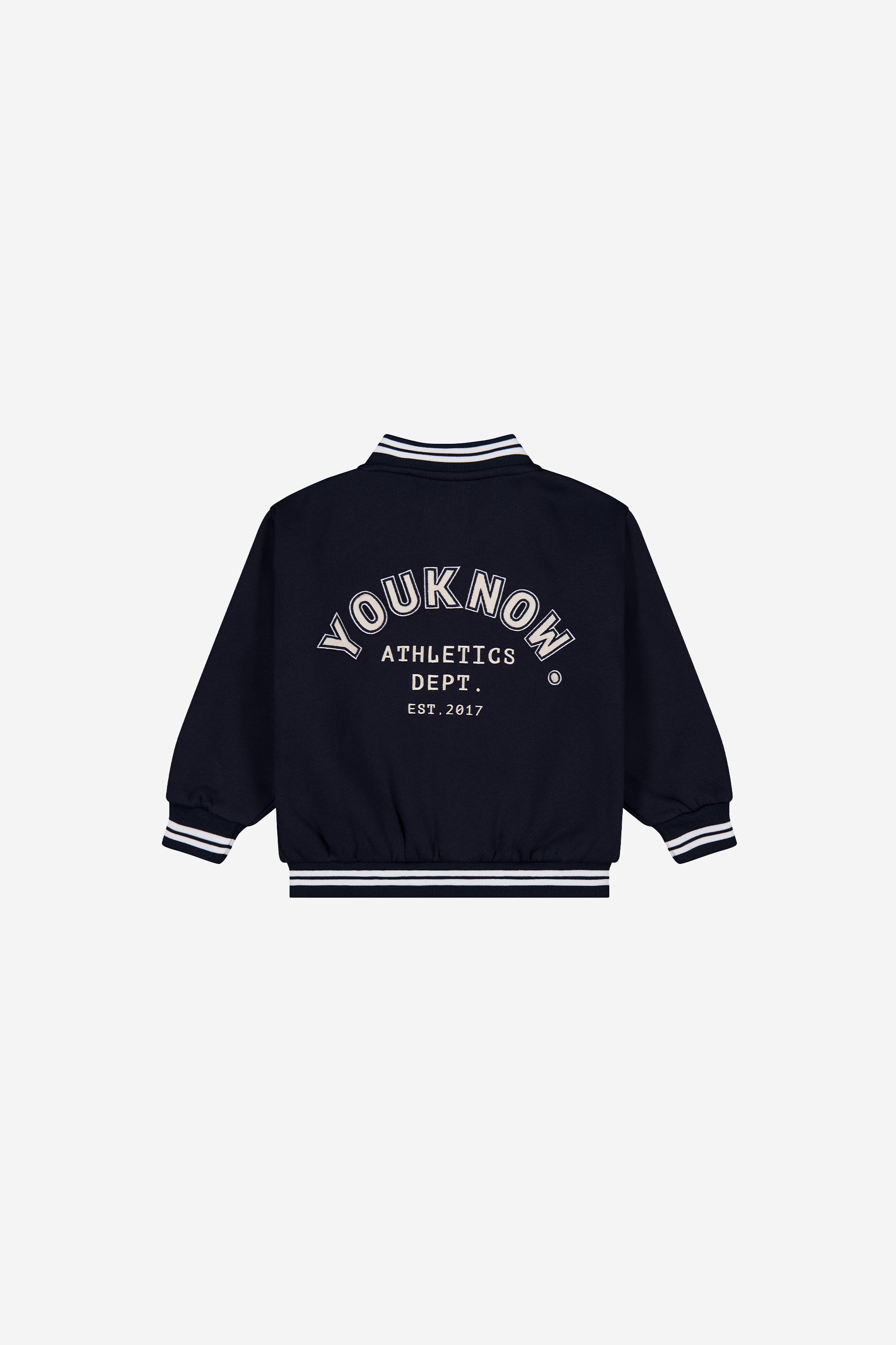 KIDS VARSITY JACKET | NAVY