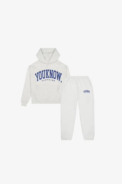 KIDS COLLEGE SET | WHITE MARL