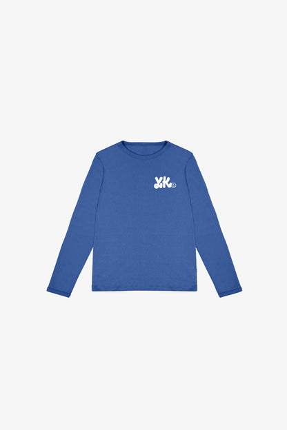 KIDS STRAWBERRY LONGSLEEVE | BLUE