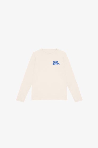 KIDS STRAWBERRY LONGSLEEVE | CREAM