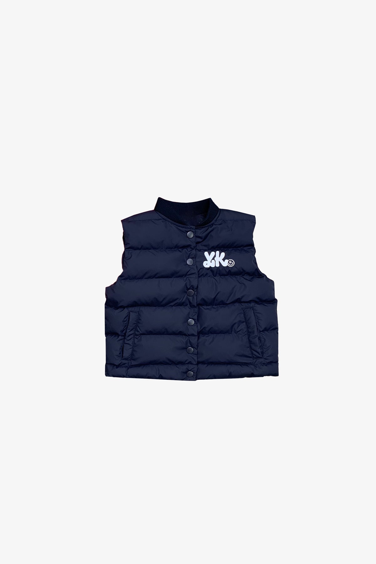 KIDS PUFFER VEST | NAVY