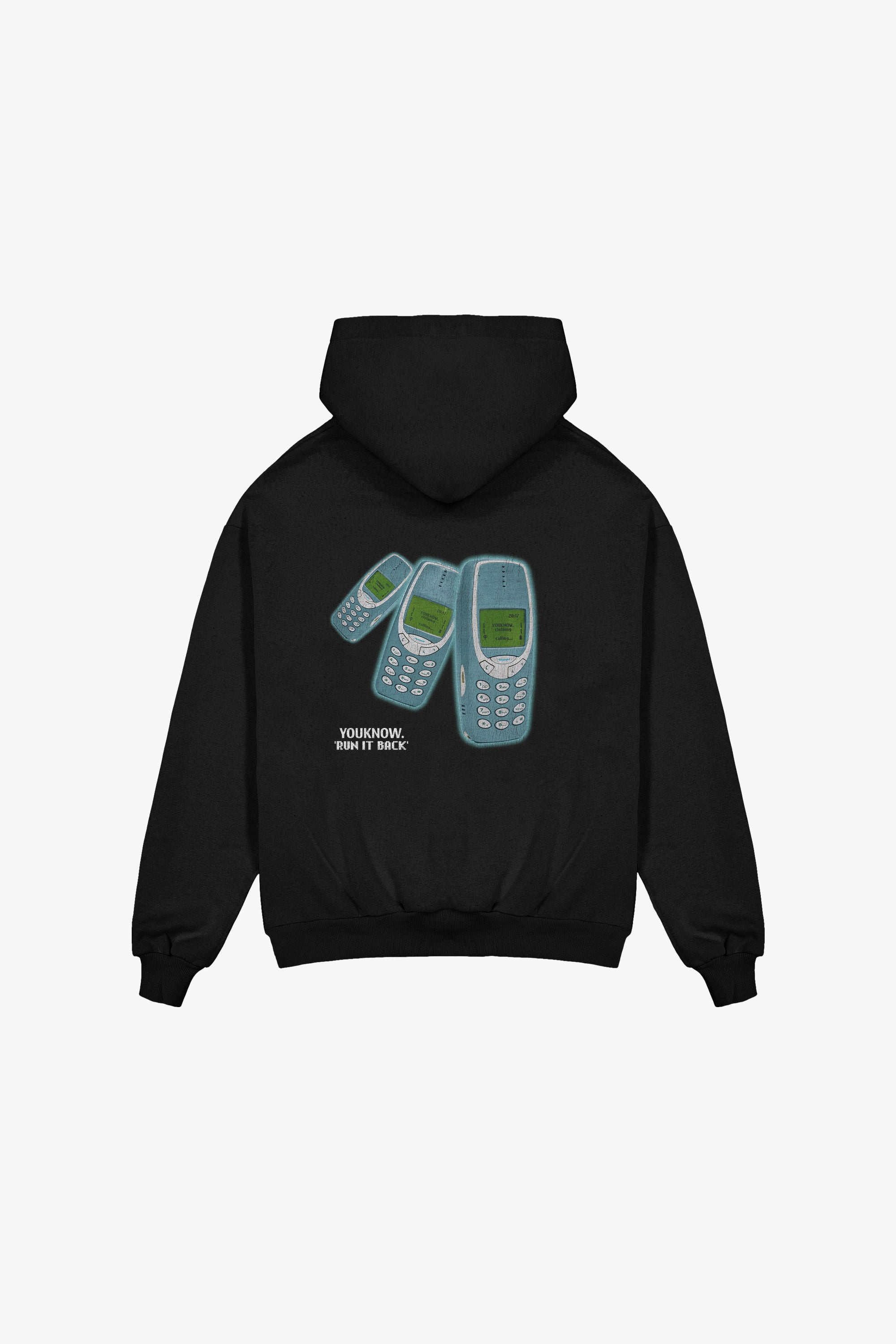 RUN IT BACK HOODIE | BRICK