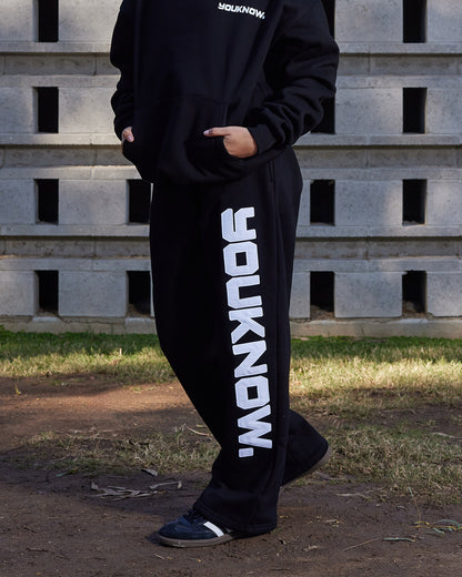 GLOBAL SWEATPANTS | BLACK