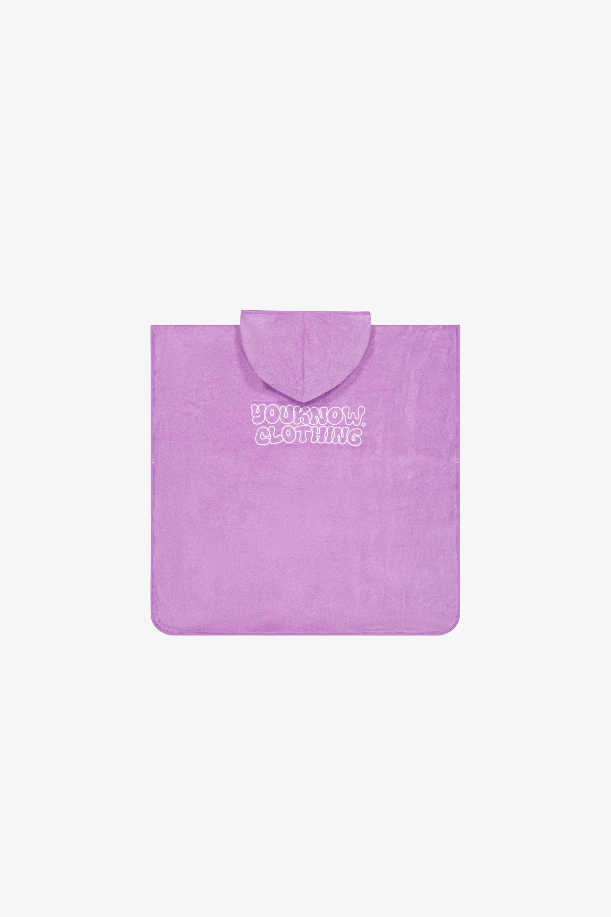 KIDS TOWEL PONCHO | PURPLE