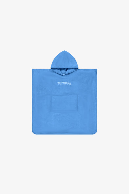 KIDS TOWEL PONCHO | BLUE