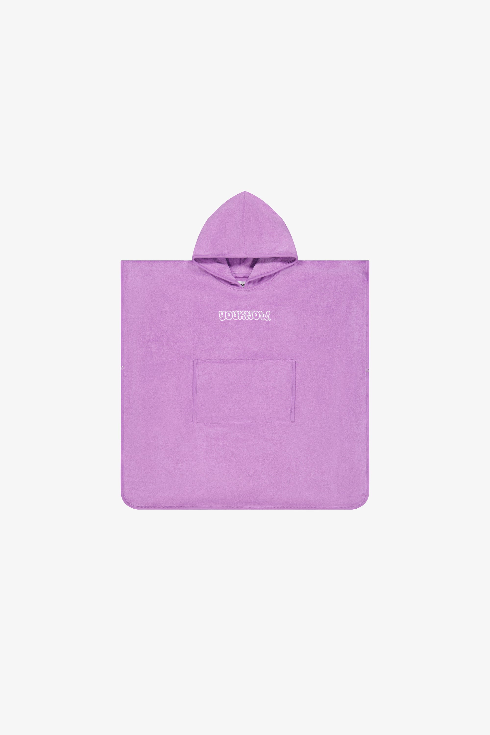 KIDS TOWEL PONCHO | PURPLE