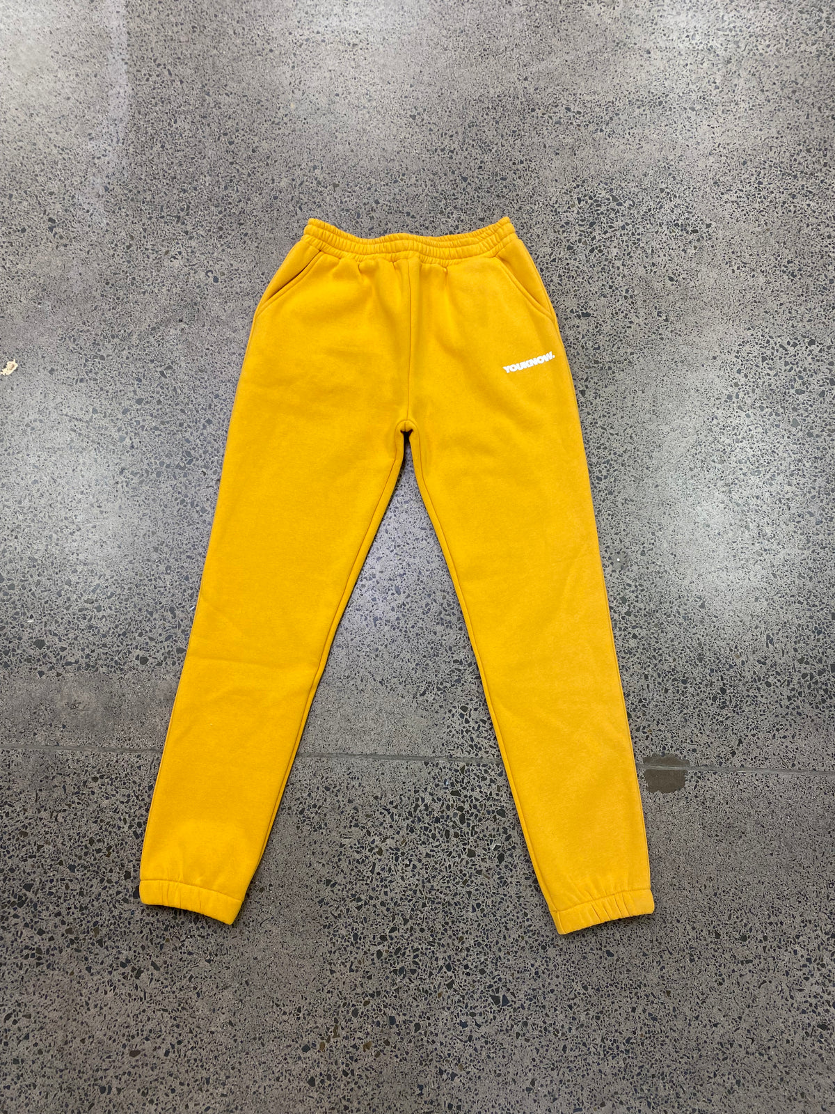 KIDS BLOCK SAMPLE PANTS | YELLOW