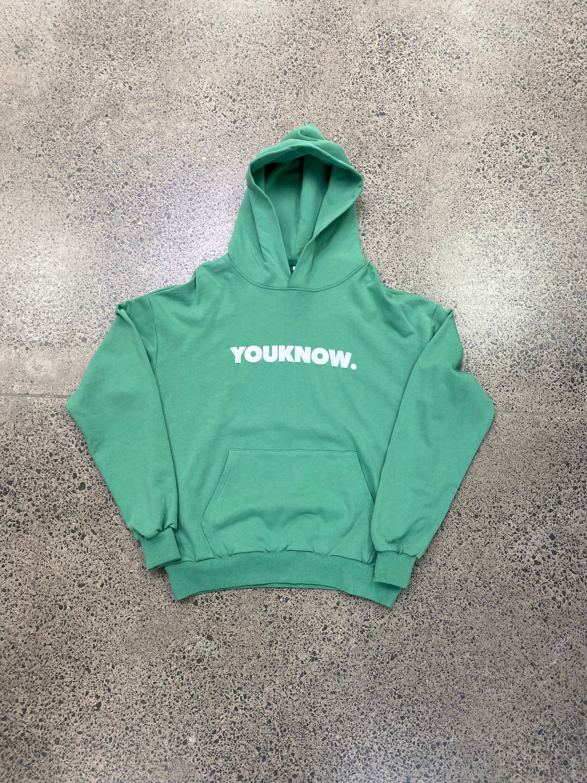 BLOCK SAMPLE HOODIE | APPLE GREEN