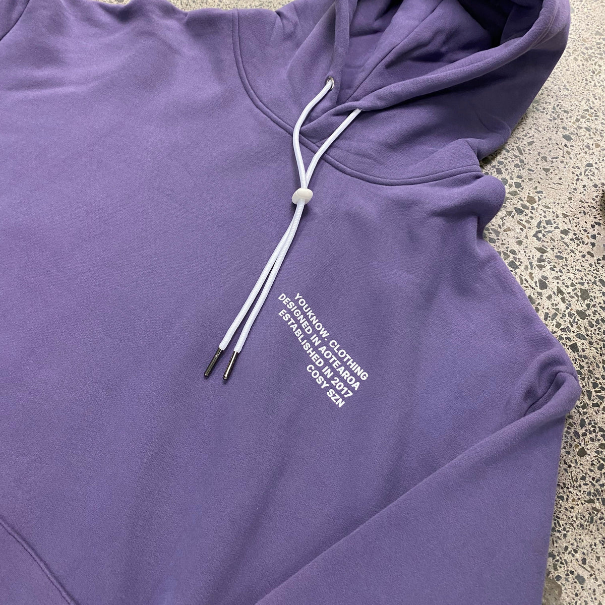 COSYSZN SAMPLE HOODIE | Purple Orchard