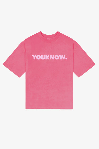 Block Tee | Pink