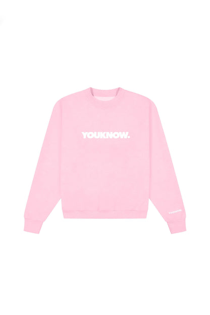 Block Crewneck | Pink