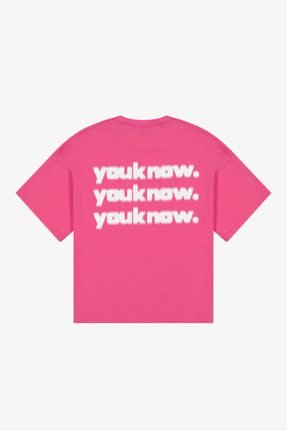 BLURR TEE | PINK