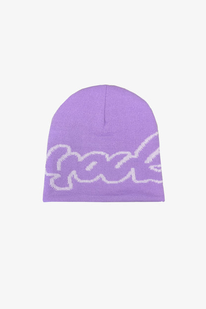 SKULL BEANIE | PURPLE