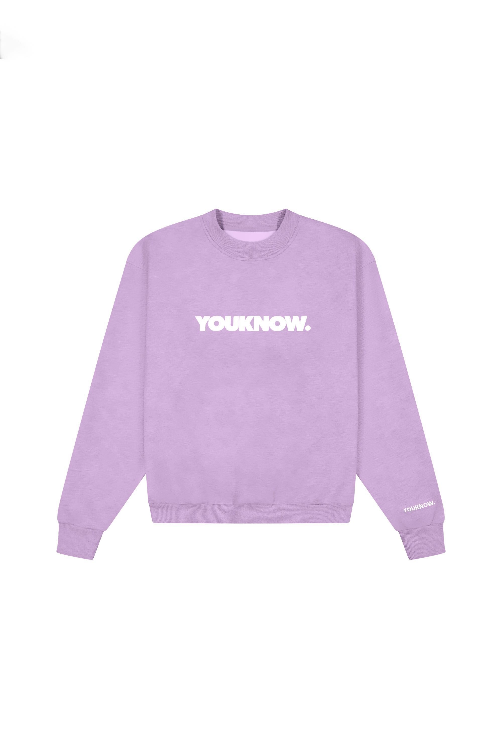 Block Crewneck | Lilac