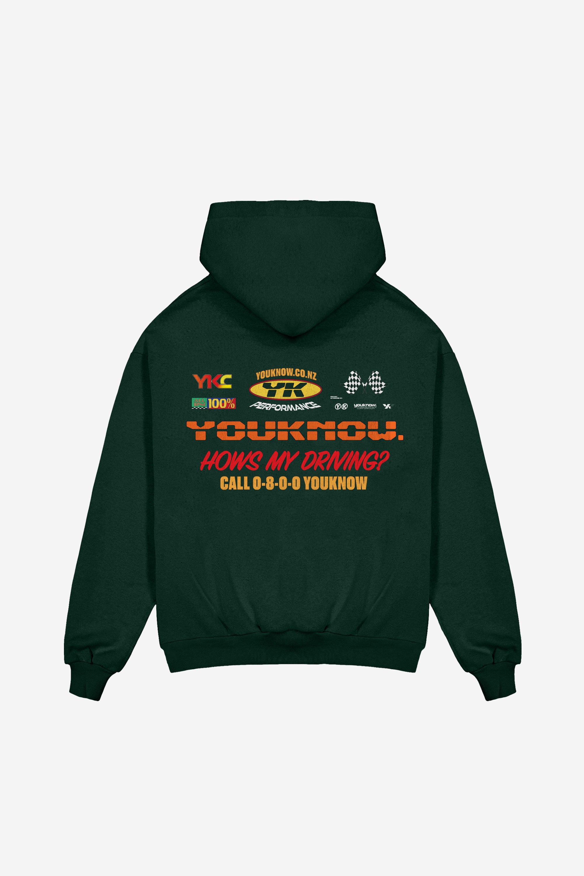 RACING HOODIE | GREEN