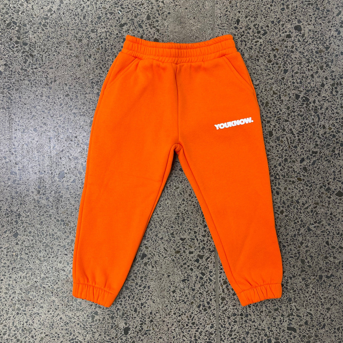 KIDS BLOCK SAMPLE PANTS | ORANGE