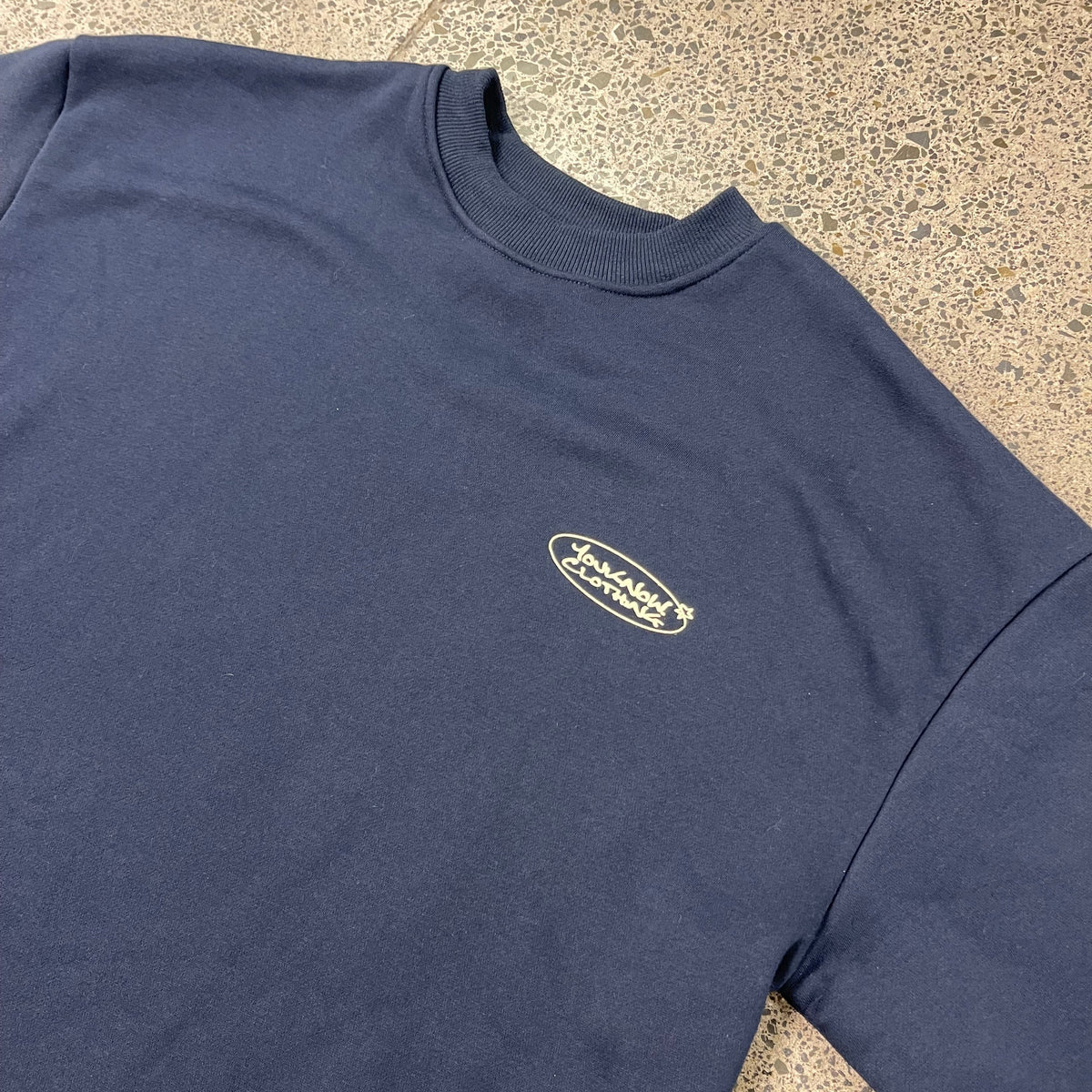 OUTERSPACE SAMPLE TEE | NAVY