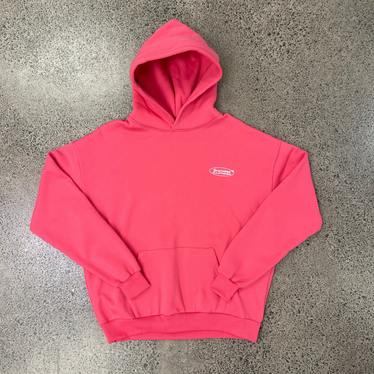 OUTERSPACE SAMPLE HOODIE | PINK